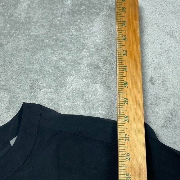 iRev Black Long Sleeve Blouse XXL 4-Way Stretch Easy Care d0941 - Picture 6 of 9